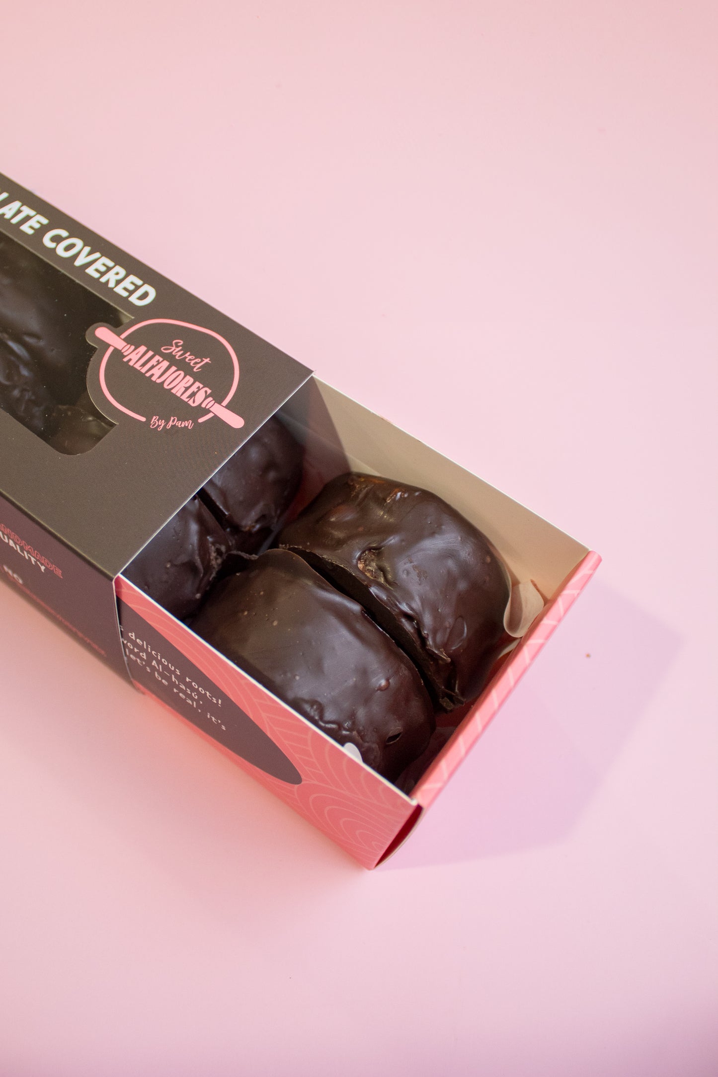 6 Dark Chocolate Covered