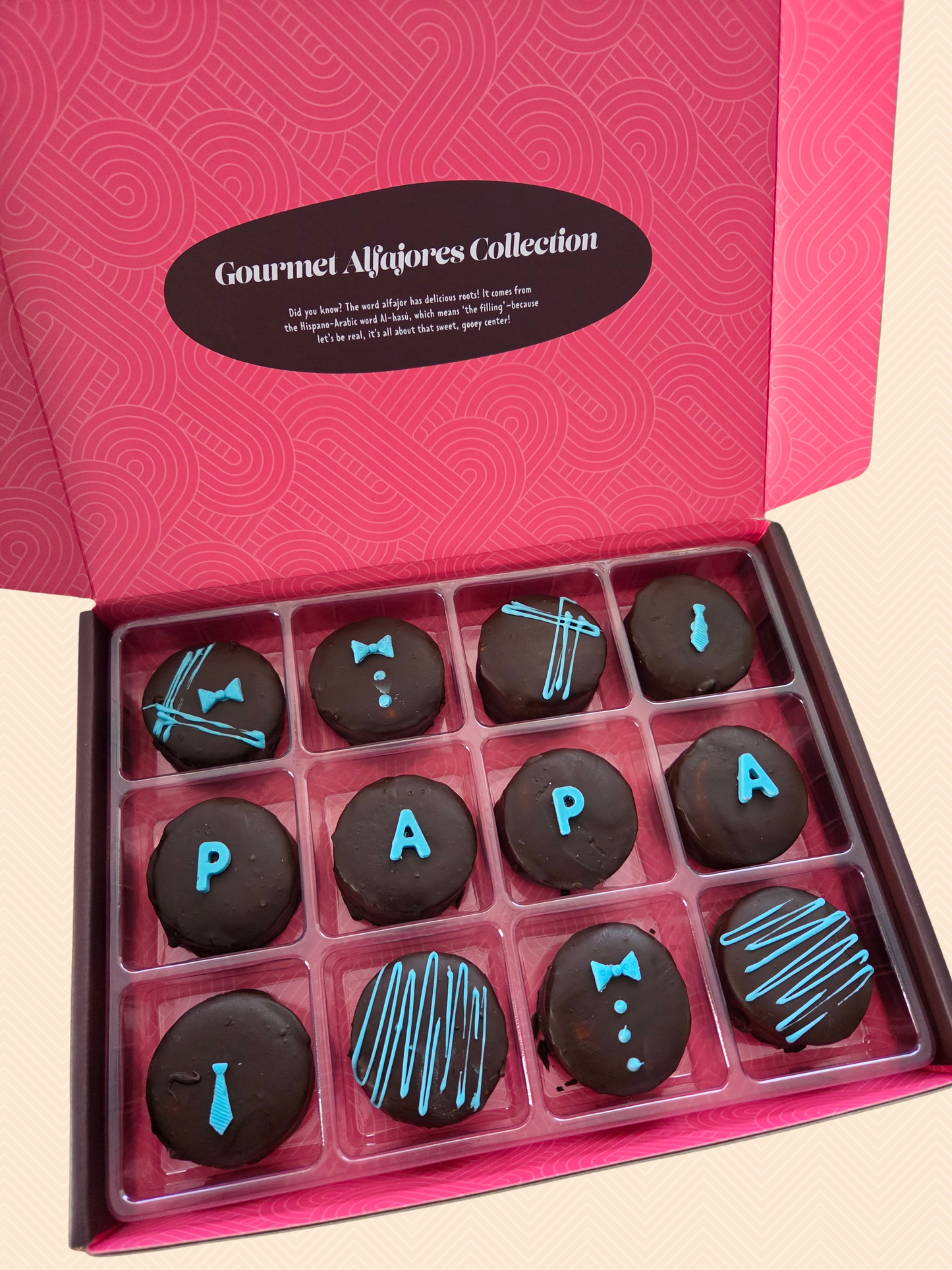 👉 Limited Edition Father's Day Alfajores Box 💖 Spanish